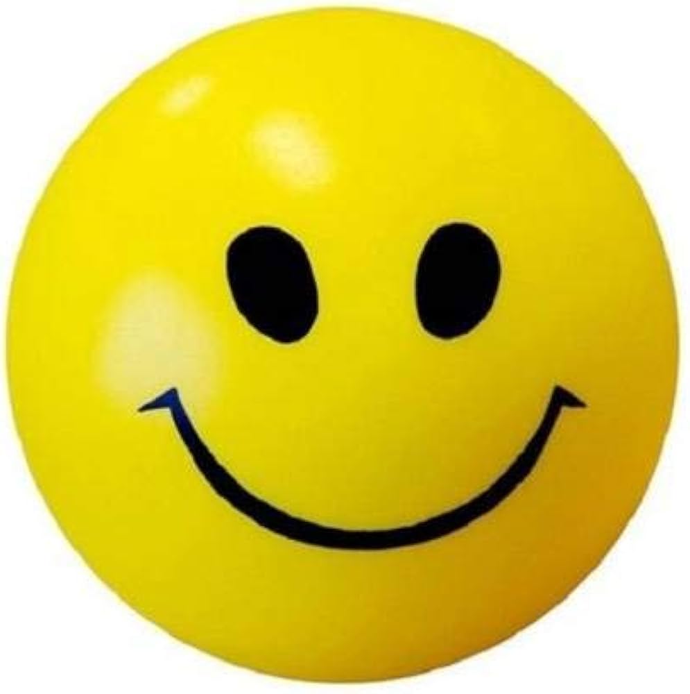 Sponge Smiley Ball